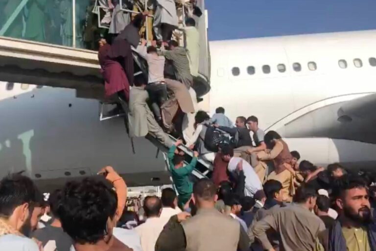 Seven killed in Kabul airport chaos as all industrial ...